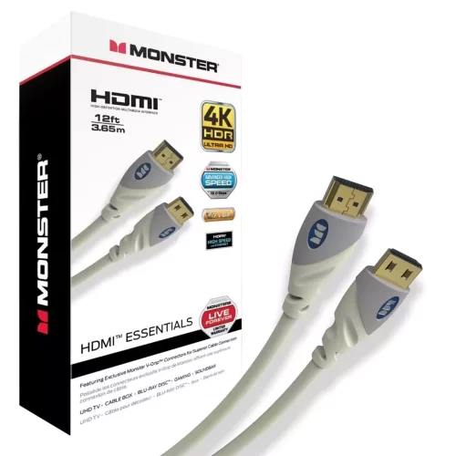 Monster Essentials Ultra HD 4K HDMI Cable