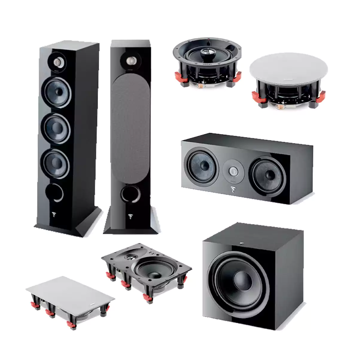5.1.2 Focal Chora 826 & InWall Home Theater Package AudioGuru.in
