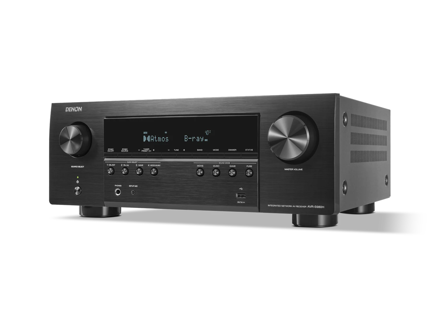 Denon AVR-S980H AV Receiver — manufacturer product view