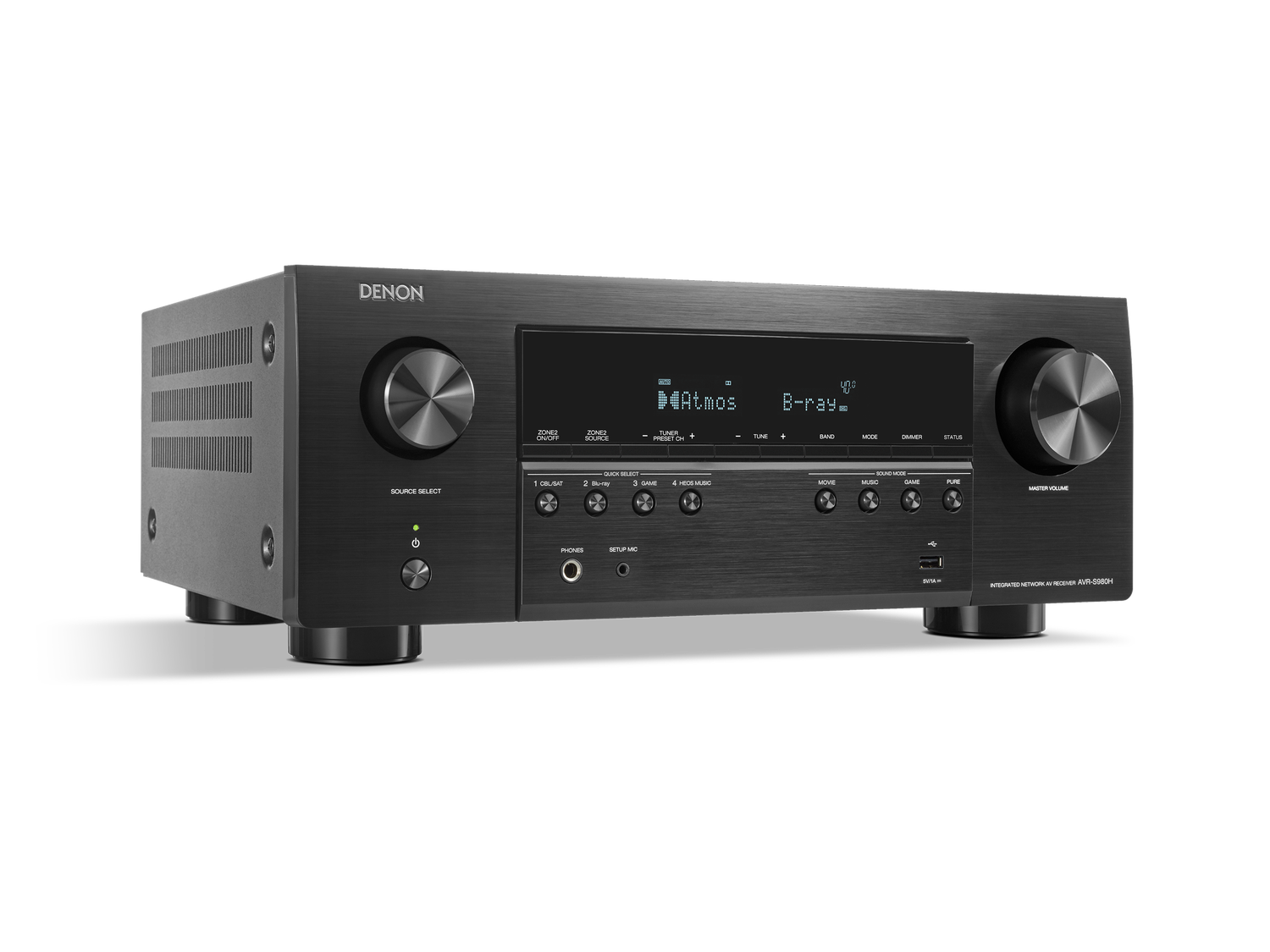 Denon AVR-S980H AV Receiver — manufacturer product image