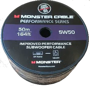 Monster Performance MPFM-SW50 Subwoofer Cable – 50 m Spool