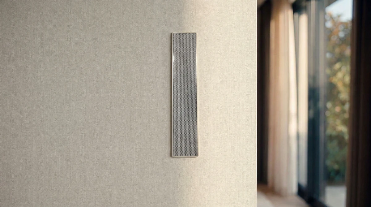 Magna Audio Nano-Framed Speaker Series — manufacturer product or installation image; finish shown is illustrative