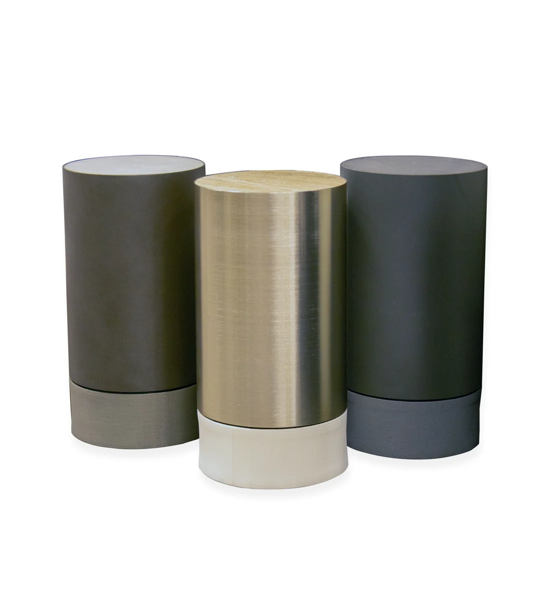 Three Magna Aura Cylinder finish examples; each configuration is quoted separately