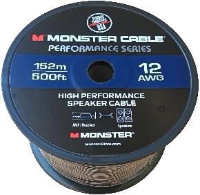 Monster Performance 12 AWG Speaker Cable catalogue photograph
