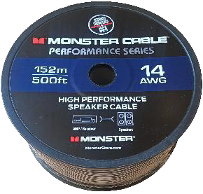 Monster Performance 14 AWG Speaker Cable catalogue photograph