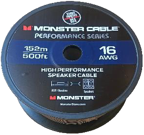 Monster Performance 16 AWG Speaker Cable catalogue photograph