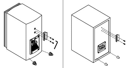 DALI WALL BRACKET UNIVERSAL SET — manufacturer product view