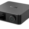 WiiM Amp Ultra streaming amplifier with touchscreen and volume control
