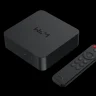 WiiM Pro Plus network streamer with the included voice remote