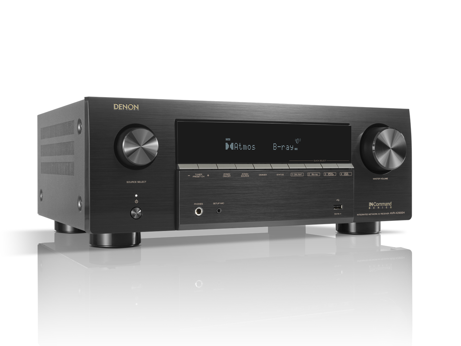 Denon AVR-X2900H AV Receiver — manufacturer product image
