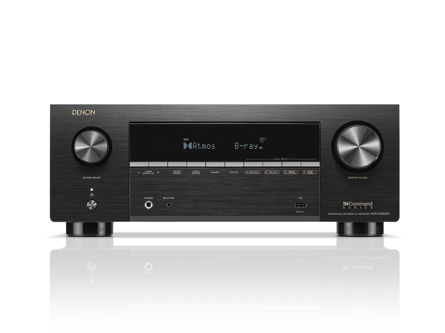 Denon AVR-X2900H AV Receiver — manufacturer product view